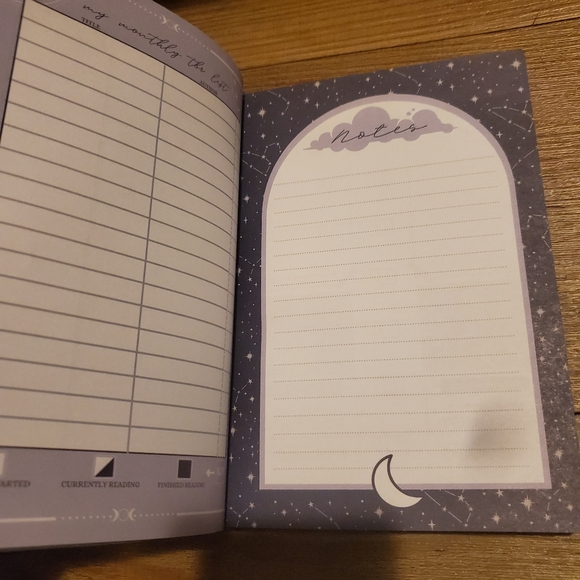 Owlcrate Celestial Reading Planner book - Picture 6 of 11